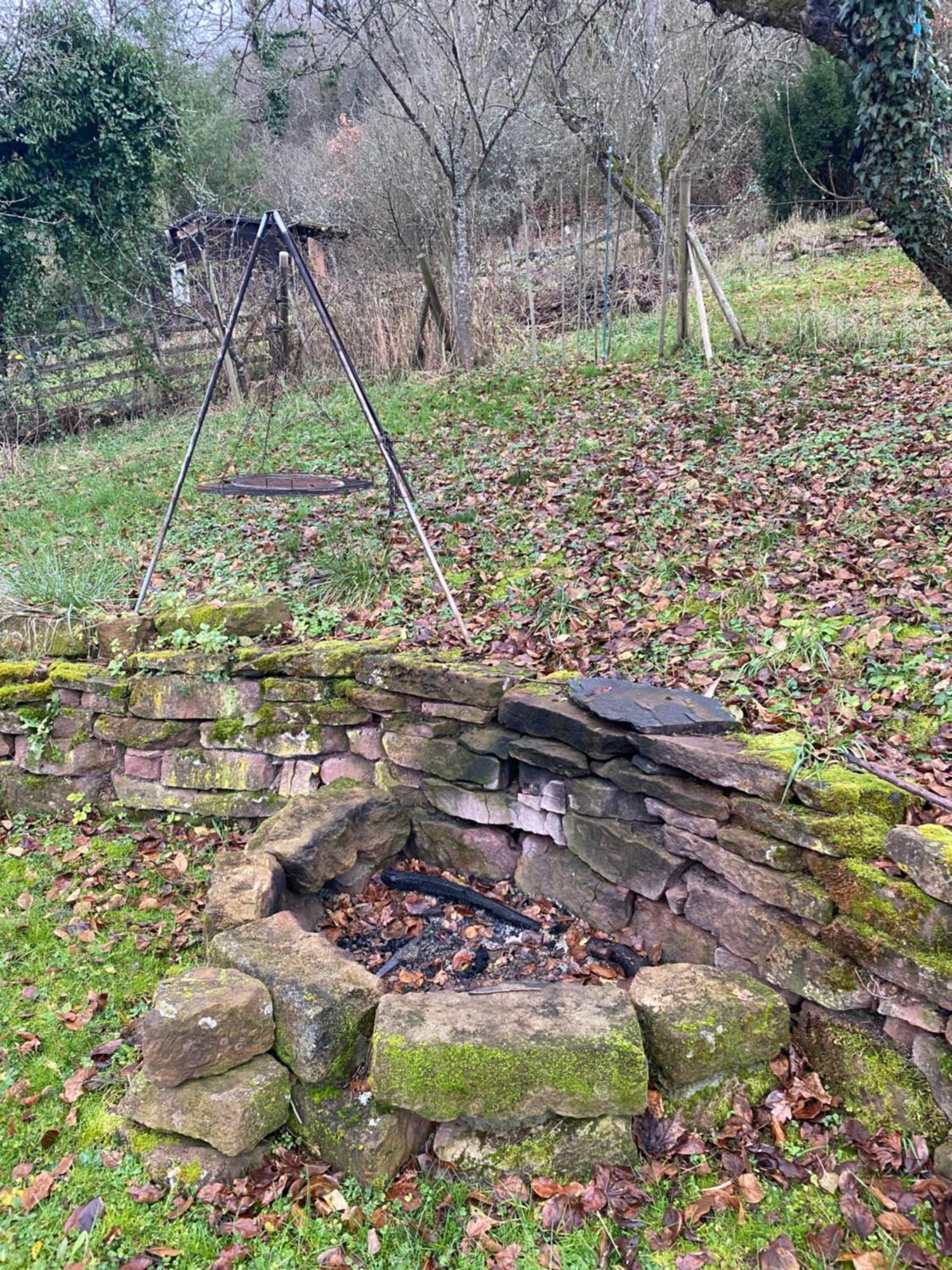 Gemuetliche Rustikale Wohnung Mit Kamin Und Optionalem Whirlpool バート・ゾーベルンハイム エクステリア 写真