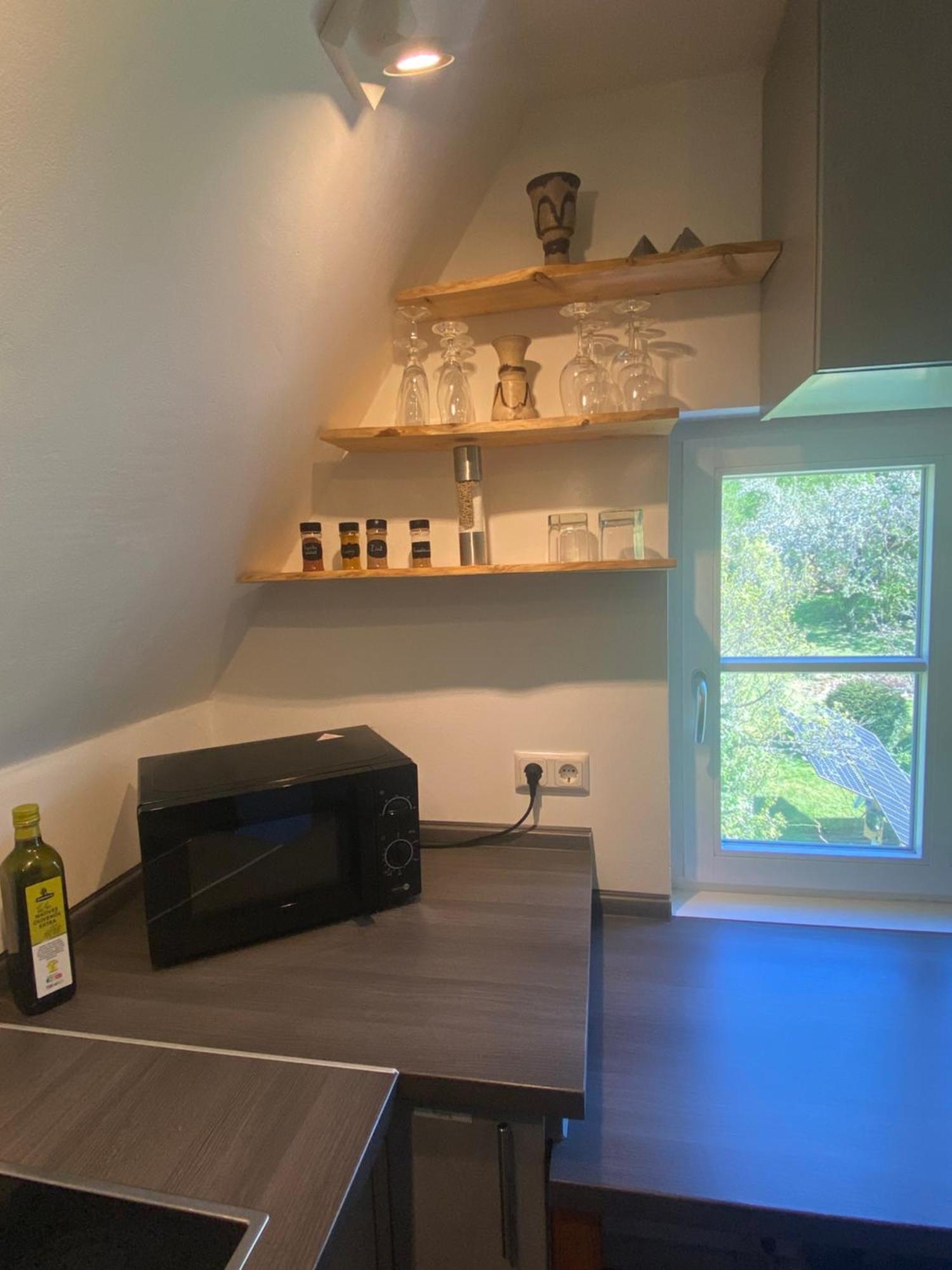 Gemuetliche Rustikale Wohnung Mit Kamin Und Optionalem Whirlpool バート・ゾーベルンハイム エクステリア 写真