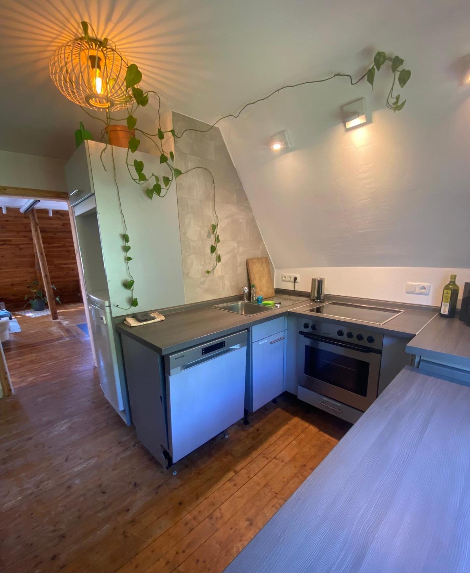 Gemuetliche Rustikale Wohnung Mit Kamin Und Optionalem Whirlpool バート・ゾーベルンハイム エクステリア 写真